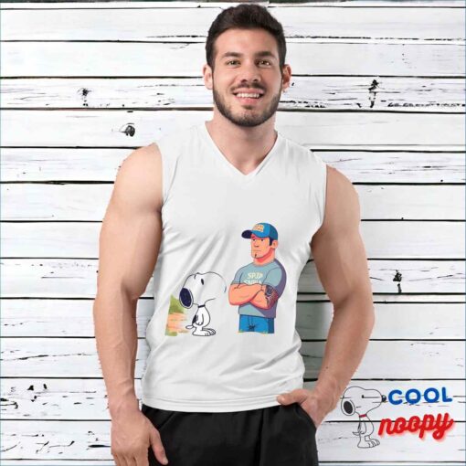 Surprise Snoopy John Cena T Shirt 3