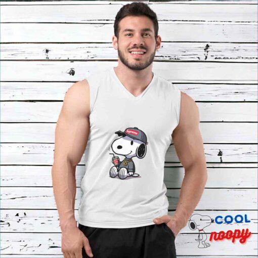 Surprise Snoopy Supreme T Shirt 3