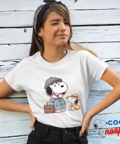 Surprising Snoopy Fendi T Shirt 4