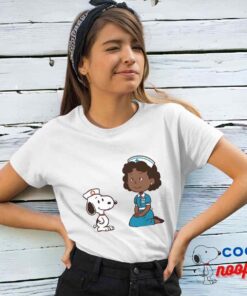 Surprising Snoopy Nurse T Shirt 4