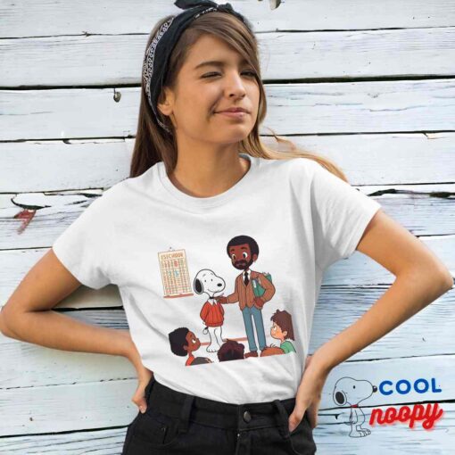 Surprising Snoopy Teacher T Shirt 4