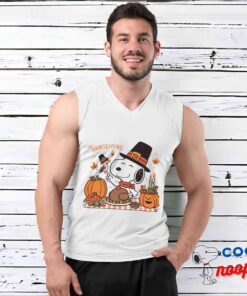Surprising Snoopy Thanksgiving T Shirt 3