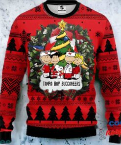 Tampa Bay Buccaneers Snoopy Dog Christmas Ugly Sweater 1