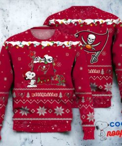 Tampa Bay Buccaneers Snoopy Nfl Ugly Christmas Sweater 1