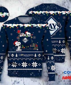 Tampa Bay Rays Snoopy Mlb Ugly Christmas Sweater 1
