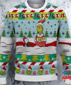 The Grinch And Snoopy Ugly Christmas Sweater 1