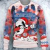 Toronto Blue Jays Snoopy Dabbing The Peanuts Sports Ugly Christmas Sweater 1