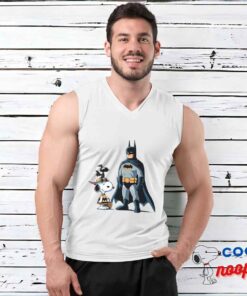 Unbelievable Snoopy Batman T Shirt 3