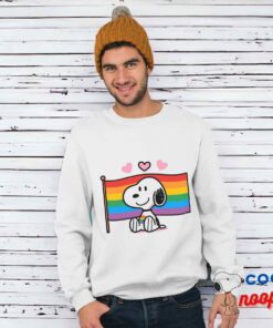 Unexpected Snoopy Pride Symbol T Shirt 1