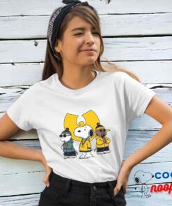 Unexpected Snoopy Wu Tang Clan T Shirt 4