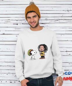 Unforgettable Snoopy Bob Marley T Shirt 1