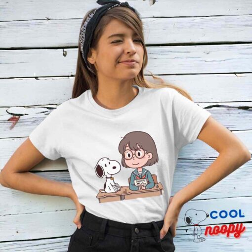 Unforgettable Snoopy Teacher T Shirt 4