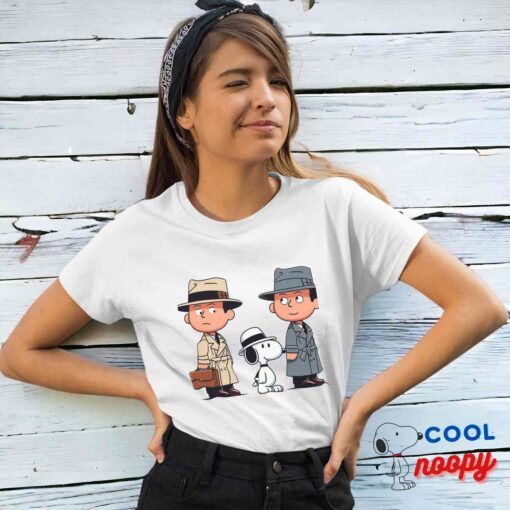 Unique Snoopy Casablanca Movie T Shirt 4