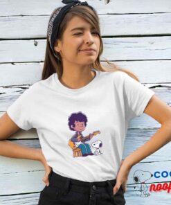 Unique Snoopy Jimi Hendrix T Shirt 4