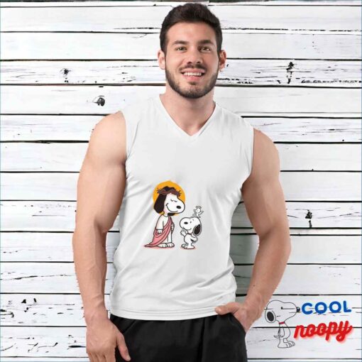 Useful Snoopy Jesus T Shirt 3