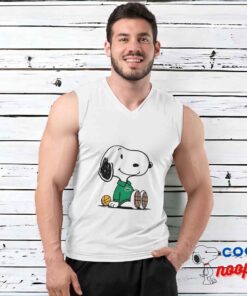 Useful Snoopy Lacoste T Shirt 3