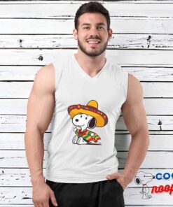 Useful Snoopy Mexican T Shirt 3