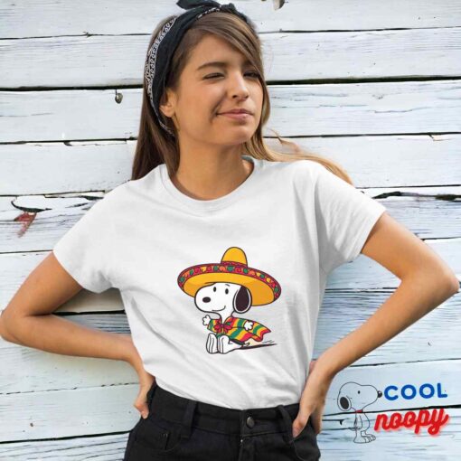 Useful Snoopy Mexican T Shirt 4