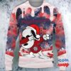 Washington Nationals Snoopy Dabbing The Peanuts Sports Ugly Christmas Sweater 1