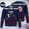Washington Nationals Snoopy Mlb Ugly Christmas Sweater 1