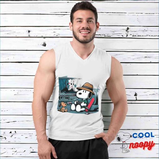 Wonderful Snoopy Friday The 13th Movie T Shirt 3
