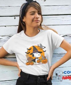 Wonderful Snoopy Halloween T Shirt 4