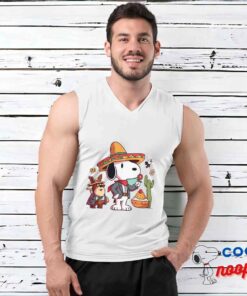 Wonderful Snoopy Mexican T Shirt 3