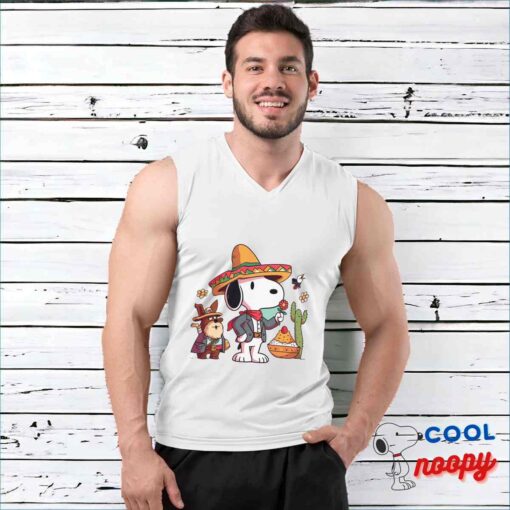 Wonderful Snoopy Mexican T Shirt 3