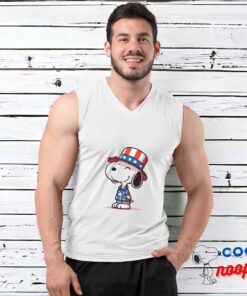 Wonderful Snoopy Patriotic T Shirt 3