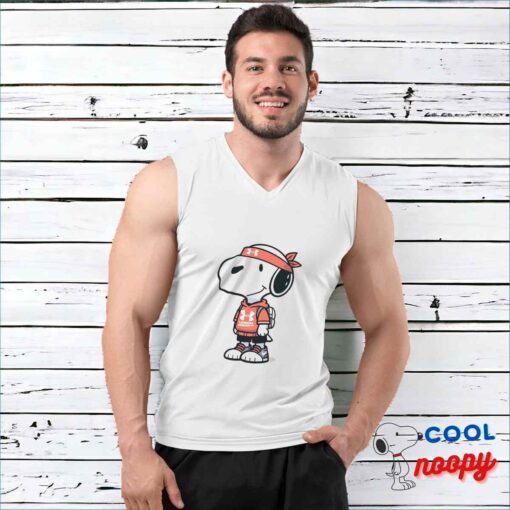 Wonderful Snoopy Under Armour T Shirt 3