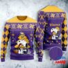 Woodstock Minnesota Vikings Snoopy Ugly Christmas Sweater 1