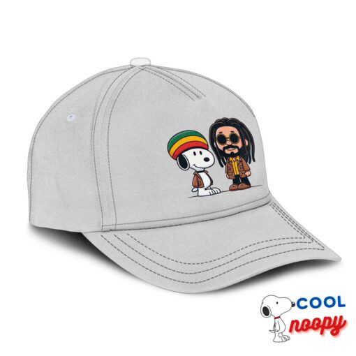 Adorable Snoopy Bob Marley Hat 2