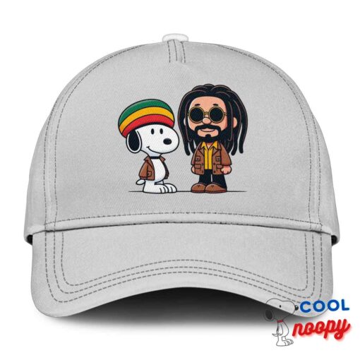 Adorable Snoopy Bob Marley Hat 3