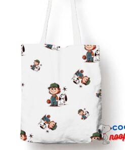 Adorable Snoopy Chucky Movie Tote Bag 1