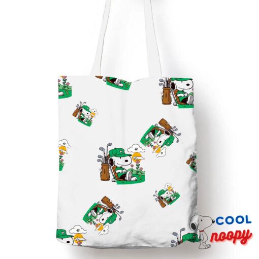 Adorable Snoopy Golf Tote Bag 1