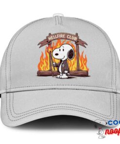 Adorable Snoopy Hellfire Club Hat 3