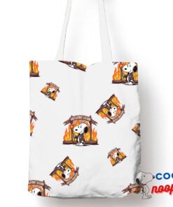 Adorable Snoopy Hellfire Club Tote Bag 1