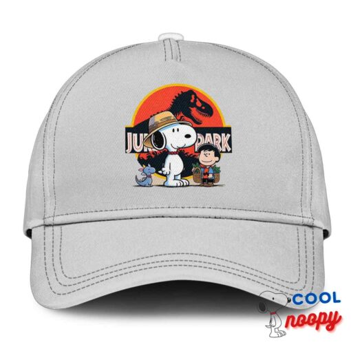 Adorable Snoopy Jurassic Park Hat 3