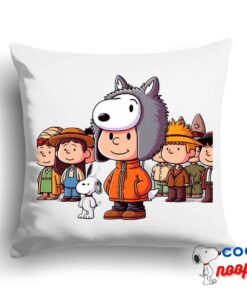 Adorable Snoopy South Park Movie Square Pillow 1