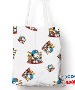 Affordable Snoopy Grateful Dead Rock Band Tote Bag 1
