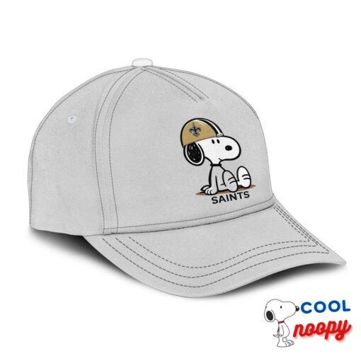Affordable Snoopy New Orleans Saints Logo Hat 2