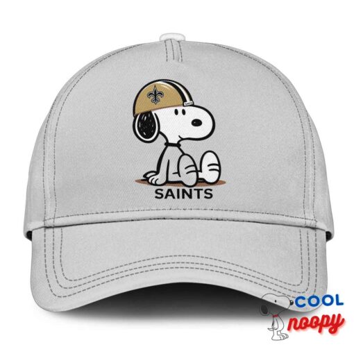 Affordable Snoopy New Orleans Saints Logo Hat 3