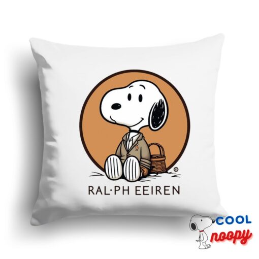 Affordable Snoopy Ralph Lauren Square Pillow 1