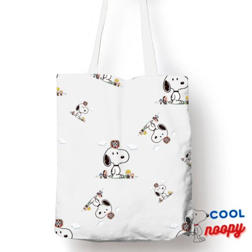 Affordable Snoopy Wwe Tote Bag 1