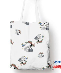 Alluring Snoopy Balenciaga Tote Bag 1