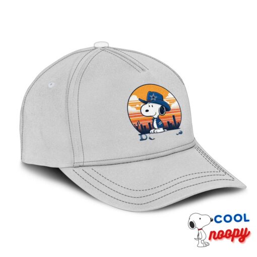 Alluring Snoopy Dallas Cowboys Logo Hat 2