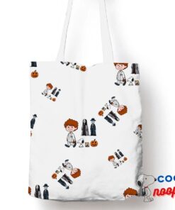 Alluring Snoopy Horror Movies Tote Bag 1