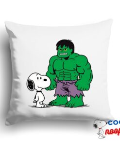 Alluring Snoopy Huk Square Pillow 1