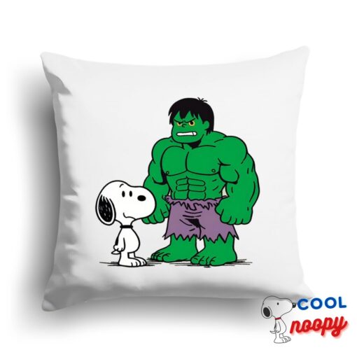 Alluring Snoopy Huk Square Pillow 1