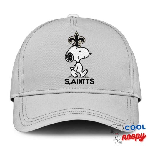 Alluring Snoopy New Orleans Saints Logo Hat 3